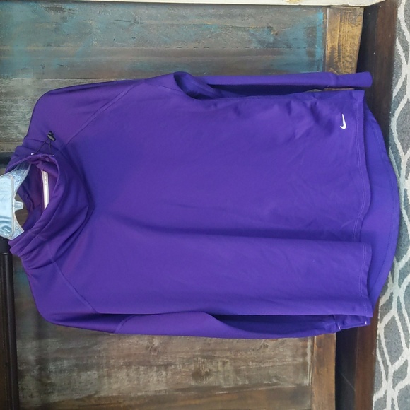 Nike Tops - Nike Running Dri-Fit Funnel Neck Pullover - Women's Medium